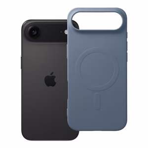 SILICONE MAG COVER (big hole) Ümbris compatible with MagSafe jaoks IPHONE 17 Air light sinine