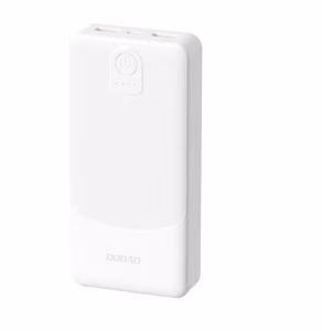 Akupank POWER BANK Dudao (K10) 10000mAh (1xUSB-C ; 2xUSB 2.4A) valge