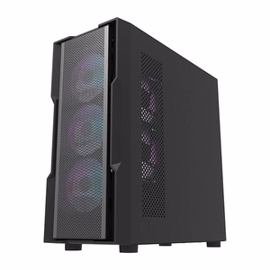 Darkflash DK431 Mesh computer ümbris (must) + 4 ARGB fans