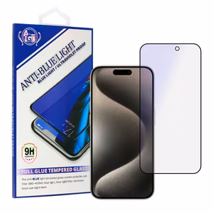 Karastatud klaas Anti-Sinine Full Glue jaoks Xiaomi Redmi 9A