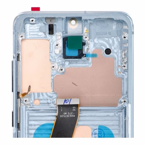 LCD Display jaoks SAMSUNG S20 4G sinine SOFT OLED with frame