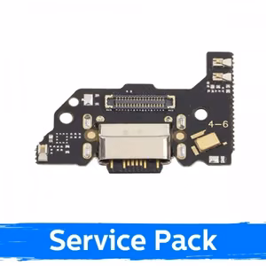 Laadimisport ühilduv Xiaomi Mi 11 Lite / Mi 11 Lite 5G / Mi 11 Lite 5G NE paindkaabliga / Plata (Service Pack)