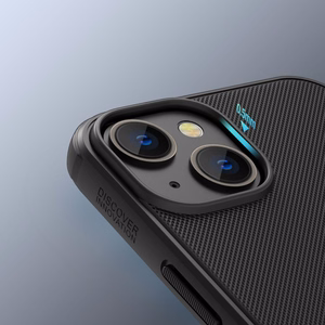 Nillkin Super Frosted Shield Pro magnetiline ümbris iPhone 14 Plus'ile MagSafe magnetiga sinine