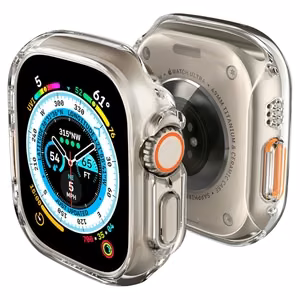 Spigen Thin Fit Ümbris jaoks Apple Watch Ultra 1 / 2 / 3 (49 mm) - Läbipaistev