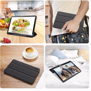 DUX DUCIS ümbris DOMO foldable with pencil storage jaoks SAMSUNG Tab S9 FE/S10 FE must