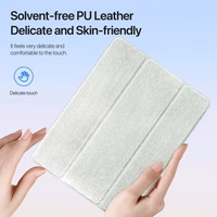 Ümbris Dux Ducis "Unid" Apple iPad Air 13 (2025) / Air 13 (2024) / iPad Pro 12.9 (2018 / 2020 / 2021 / 2022) roheline