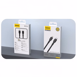 USB Kaabel Dudao L9X must Type-C / Lightning 200cm (kuni 30W)