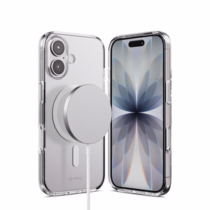 Crong Clear MAG Cover MagSafe ümbris seadmele iPhone 17, läbipaistev