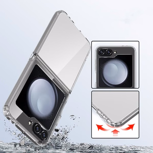 Tech-Protect FlexAir Hybrid Чехол для Samsung Galaxy Z Flip 6 / 7 FE - прозрачный