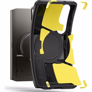 SPIGEN ümbris TOUGH ARMOR compatible with MagSafe jaoks SAMSUNG S25 Ultra gunmetal