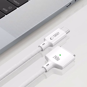 Tech-Protect MMC01 Ultraboost USB-C / USB-C MagSafe 3 140W 200cm kaabel MacBook - valge