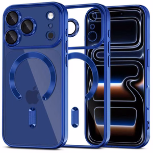 Tech-Protect MagFlex MagSafe Ümbris jaoks iPhone 17 Pro Max - Läbipaistev Navy sinine