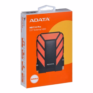 ADATA HD710 Pro external hard drive 1000 GB must, punane