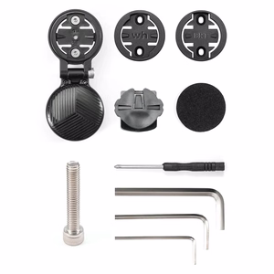 Rockbros WT-2 rattakompuutri hoidik AirTagi pesaga – must