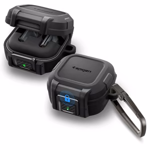 Spigen Lock Fit ümbris Samsung Galaxy Buds 4 / 4 Pro - Matte must
