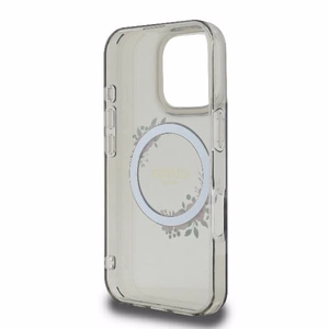 Guess GUHMP16XHFWFCK iPhone 16 Pro Max 6.9" must/must hardcase IML Flowers Wreath MagSafe