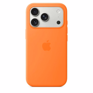 iPhone 17 Pro Silikoon Ümbris with MagSafe – Oranž
