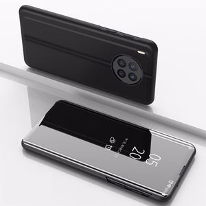 Clear View Case чехол для Huawei nova 8i чехол с клапаном чёрный