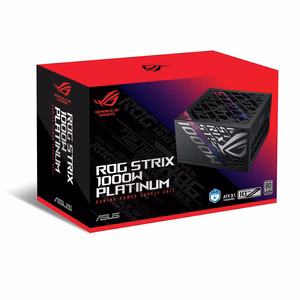 ASUS ROG STRIX-1000P-GAMING power supply unit 1000 W 20+4 pin ATX ATX must, hõbedane