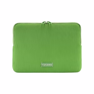 Tucano Colore2 neopreenist sülearvutiümbris 13-tollisele MacBook Airile (M5/M4/M3/M2/M1, 2026–2018), 13-tollisele MacBook Prole ja 12-tollistele sülearvutitele, roheline