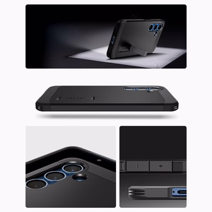 Spigen Tough Armor MagSafe ümbris jaoks Samsung Galaxy S25 - must