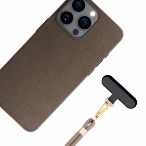 3mk EasyClip Elite telefoni kaelapael, Taupe (kuldsed detailid)