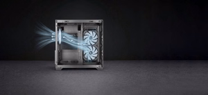 Mars Gaming MCVIEW3 computer case Mini Tower Black