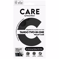 CARE by PanzerGlass Feature Tango 2in1 Wallet Ümbris jaoks Samsung Galaxy S25 Ultra - must
