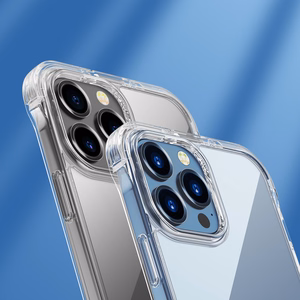 Joyroom Defender Series чехол для iPhone 13 прочный с крючками и подставкой прозрачный (JR-BP954)