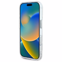 Karl Lagerfeld IML Metal Karl Head MagSafe Ümbris jaoks iPhone 16 Plus - valge