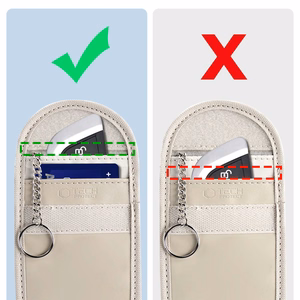 Tech-Protect KLR100 RFID Blocking Car Key Ümbris - Beige