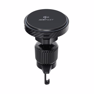 Car laadija-hoidja magnetic Acefast D33 MagSafe 15W must