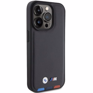 BMW BMHCP15L22PTDK iPhone 15 Pro 6.1" must/must Leather Stamp Tricolor