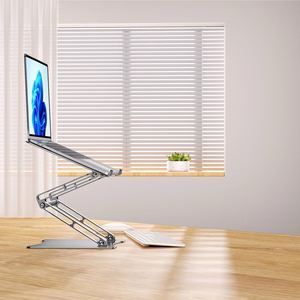 Wozinsky WRS-CPY75DSS Aluminum Laptop and Tablet Alus + Free Smartphone Alus - hõbedane