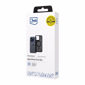 3mk COOLing MagCase Ümbris jaoks Apple iPhone 15 Pro Max - must