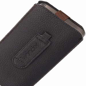 WONDER Deko Kott Ümbris (Suurus XXL) jaoks Samsung S25 Ultra/S24 Ultra/M35/M23/A16 5G/Xiaomi Redmi 14C chocolate