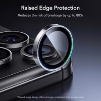 ESR Armorite Camera Protector jaoks iPhone 14 Pro / Pro Max / 15 Pro / Pro Max / 16 Pro / Pro Max / 17 Pro / Pro Max - Clear