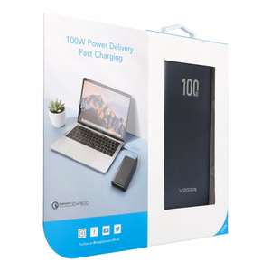 Powerbank Veger T100 (W2032C-100) PD QC3.0 5A 100W 20000 mAh must