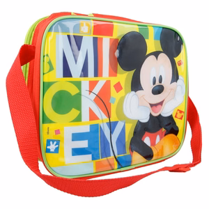 Mickey Mouse hommiku- ja lõunasöögikarbi komplekt 530 ml joogipudeli ja kotiga