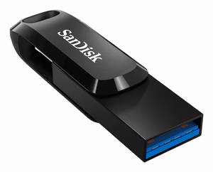 SanDisk Ultra Dual Drive USB mälupulk 128 GB USB Type-A / USB Type-C 3.2 Gen 1 must, hõbedane