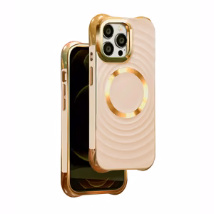 Circle Glam Mag case for iPhone 14 Pro 6,1" pink