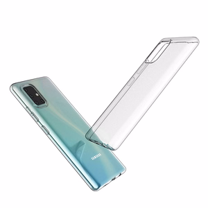 CLEAR ümbris 2 mm BOX jaoks SAMSUNG A71 läbipaistev