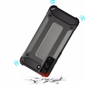 Hybrid Armor Case прочный защитный чехол для Samsung Galaxy S22+ (S22 Plus) чёрный