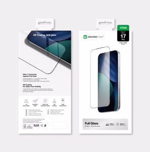 AmazingThing Titan Vision 7 Karastatud klaas jaoks iPhone 17 Pro