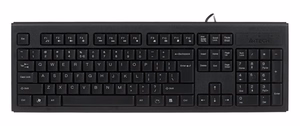 A4Tech KR-83 klaviatuur USB must
