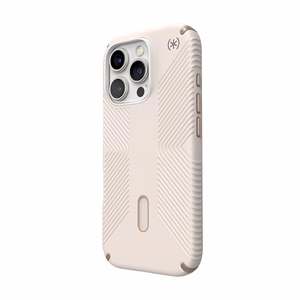 Speck Presidio2 Grip ClickLock & MagSafe ümbris seadmele iPhone 16 Pro, Bleached Bone / Heirloom Gold / Hazel Brown