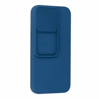 Camshield Soft jaoks Iphone 13 Pro Tumesinine