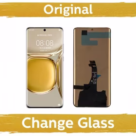 LCD Ekraan Ühildub Huawei P50 Pro Must (Renewed: China)(NoFrame version)