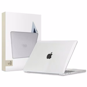 Tech-Protect SmartShell Ümbris jaoks MacBook Pro 14" M1 / M2 / M3 2021-2023 - läbipaistev