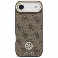 GUESS ümbris jaoks IPHONE 17 Air compatible with MagSafe GUHMP17MP4GRMDEW (PU W/ 4G Strass Logo) brown